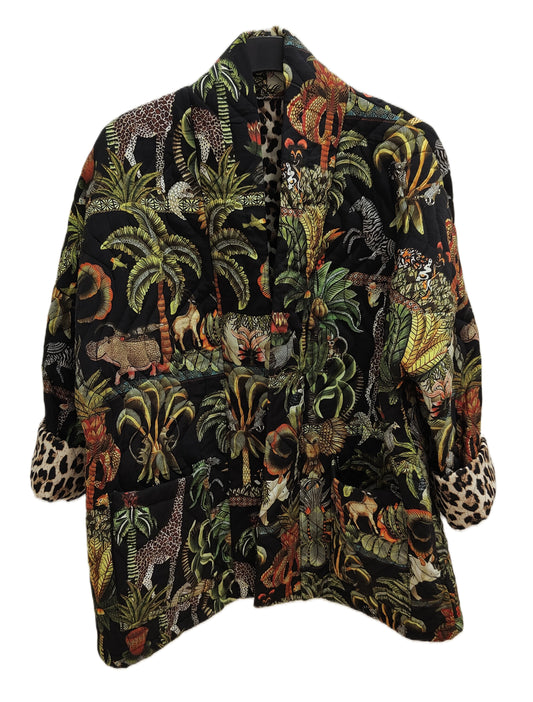 Jungle print wrapover