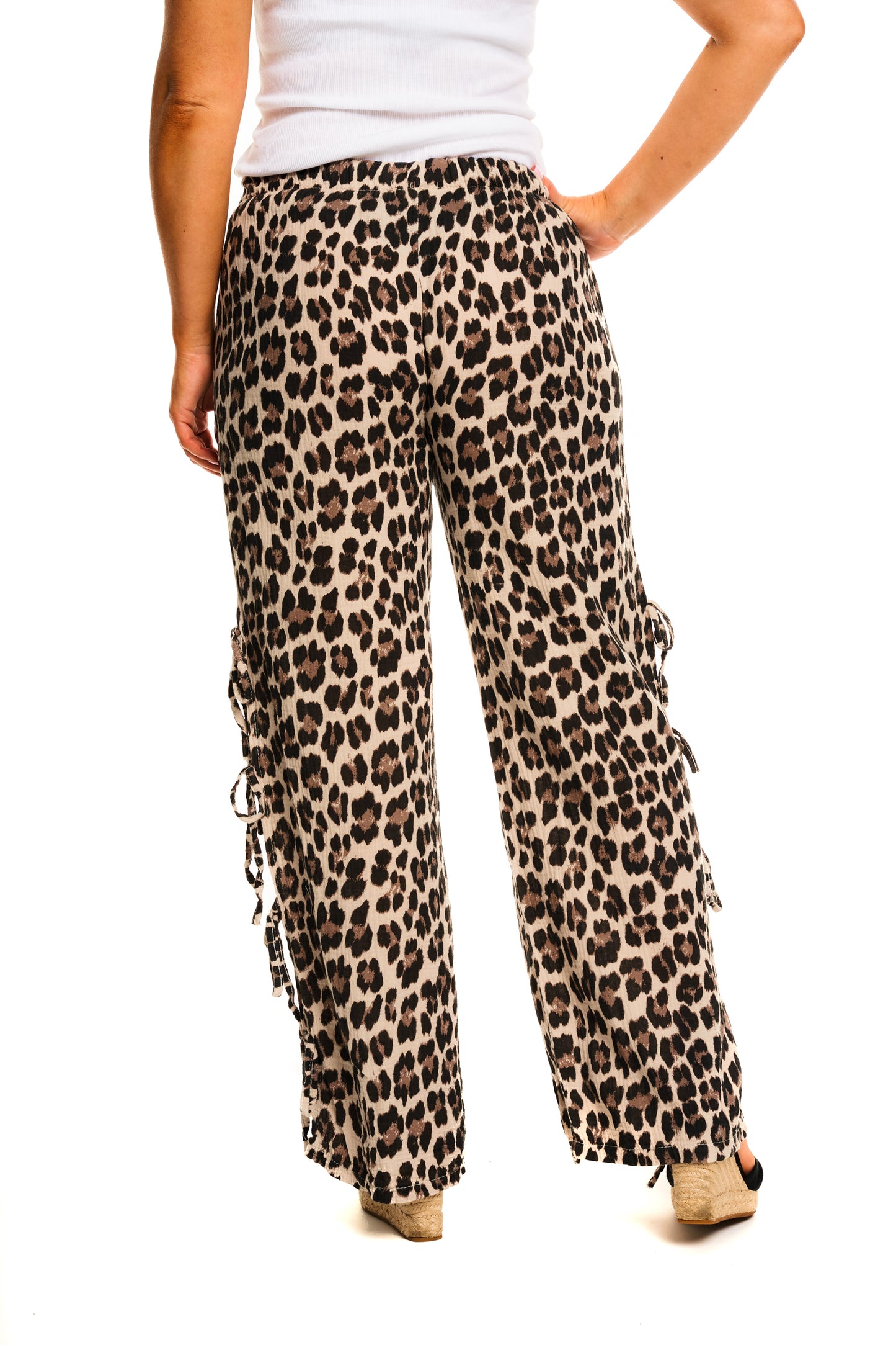 Leopard trousers