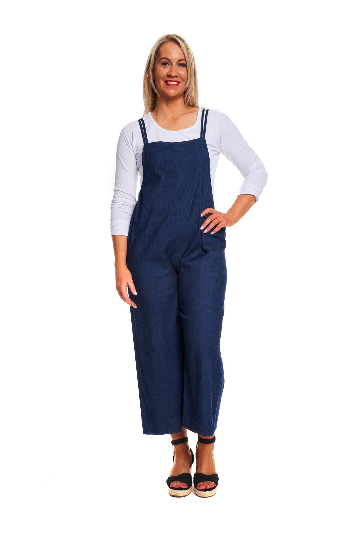 Chambray dungaree