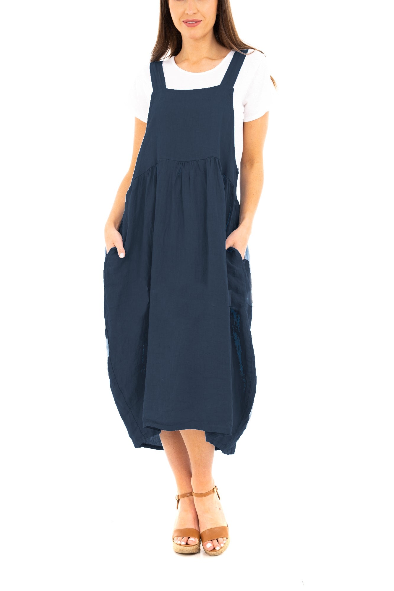 Linen Pinafore