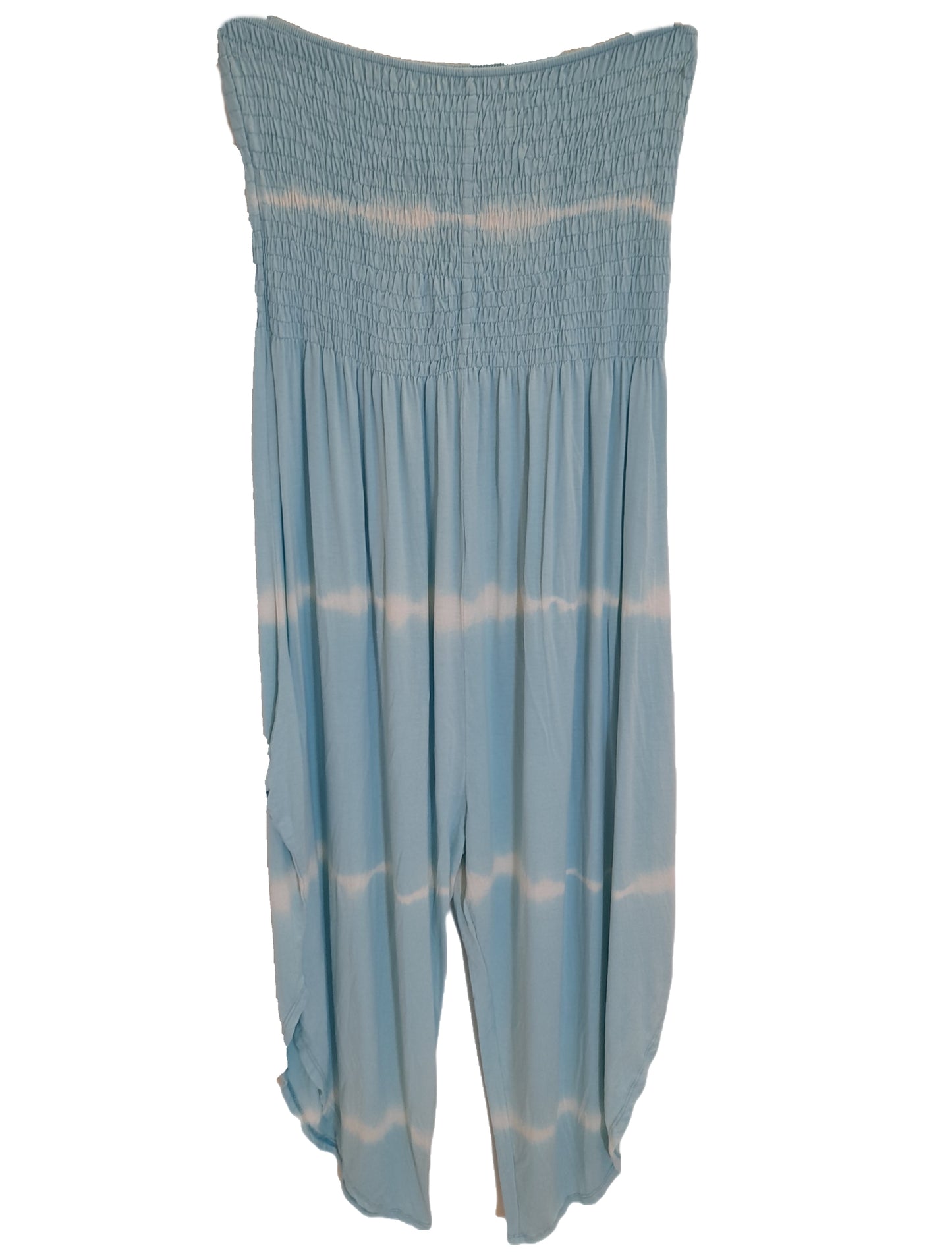 Side slit Tie Dye Jumpsuit